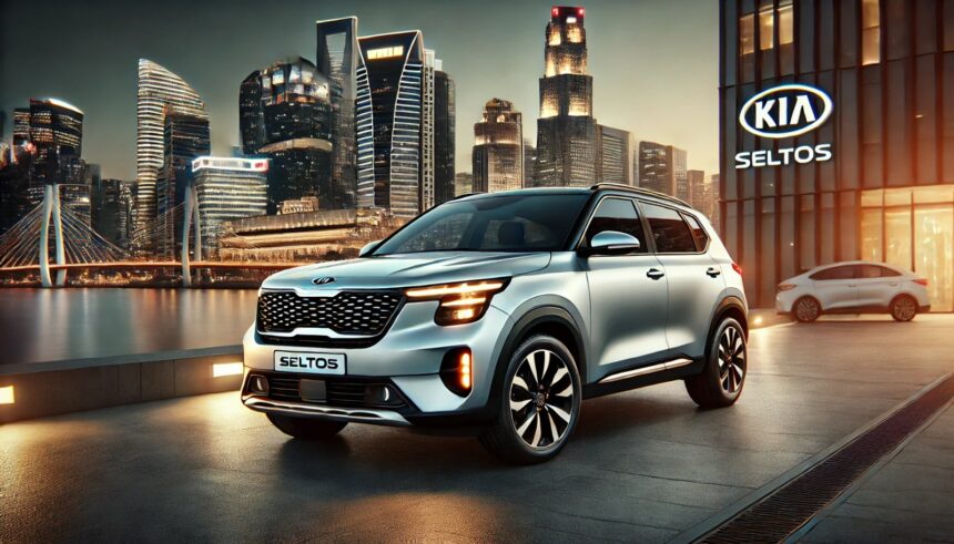 Kia Seltos कॉम्पैक्ट SUV, जो 18 KMPL तक का माइलेज और प्रीमियम फीचर्स के साथ आती है। इसमें स्टाइलिश डिज़ाइन, LED हेडलाइट्स, शानदार इंटीरियर्स और एडवांस सेफ्टी फीचर्स शामिल हैं, जो इसे अपने सेगमेंट में एक बेहतरीन विकल्प बनाते हैं।