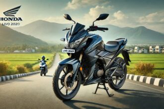 Honda Livo 2025 – स्टाइलिश डिज़ाइन, 74Km/L माइलेज और दमदार 109.51cc इंजन के साथ एक शानदार कम्यूटर बाइक।
