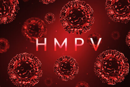 HMPV और COVID-19 की तुलना करते हुए वायरस की जानकारी देता हुआ ग्राफिक चित्र