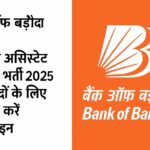 Bank of Baroda Office Assistant Peon recruitment advertisement for 2025.