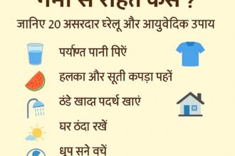 गर्मी से राहत पाने के देसी और आसान उपाय – हिंदी ब्लॉग पोस्ट
