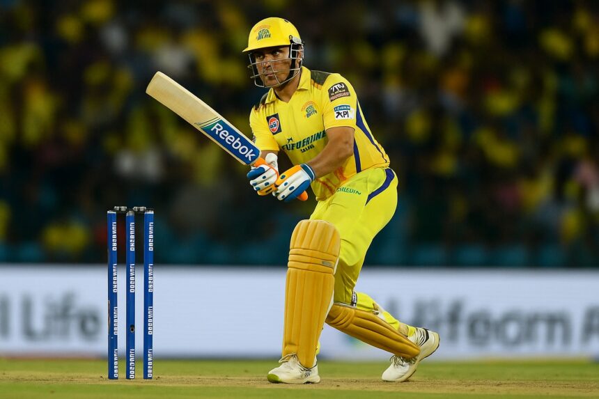 MS धोनी IPL में बैटिंग करते हुए 2025 सीजन की झलक